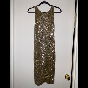 Alice and Olivia sequin cocktail dress